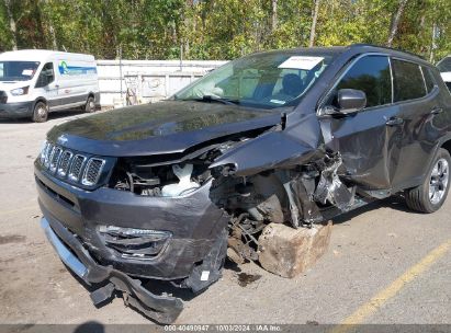 Lot #2992826581 2021 JEEP COMPASS LIMITED 4X4