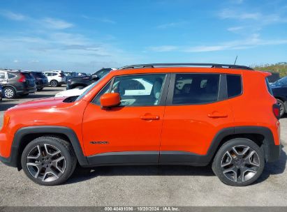 Lot #2992826568 2020 JEEP RENEGADE LATITUDE FWD