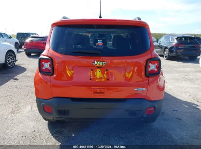 Lot #2992826568 2020 JEEP RENEGADE LATITUDE FWD