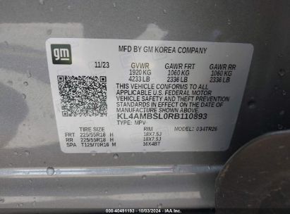 Lot #3005350325 2024 BUICK ENCORE GX PREFERRED FWD