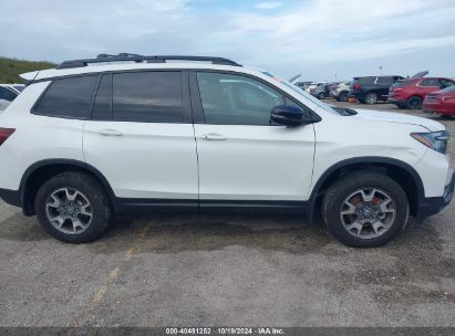 Lot #2992826562 2023 HONDA PASSPORT AWD TRAILSPORT