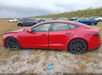 Lot #2992826514 2022 TESLA MODEL S DUAL MOTOR ALL-WHEEL DRIVE