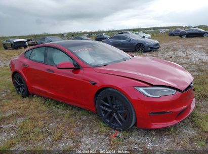 Lot #2992826514 2022 TESLA MODEL S DUAL MOTOR ALL-WHEEL DRIVE