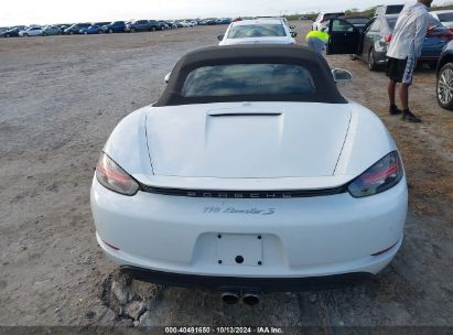 Lot #2992833880 2018 PORSCHE 718 BOXSTER S