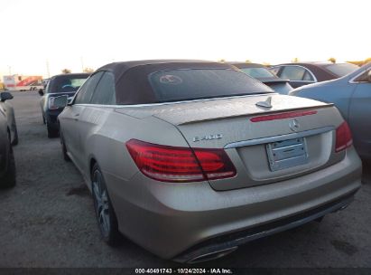 Lot #2995285030 2016 MERCEDES-BENZ E 400