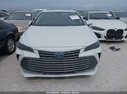 Lot #2992826465 2020 TOYOTA AVALON HYBRID LIMITED