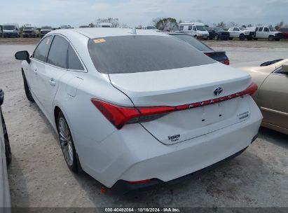 Lot #2992826465 2020 TOYOTA AVALON HYBRID LIMITED