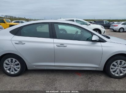 Lot #2992826228 2022 HYUNDAI ACCENT SE