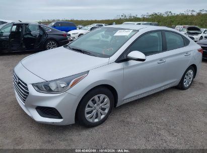 Lot #2992826228 2022 HYUNDAI ACCENT SE