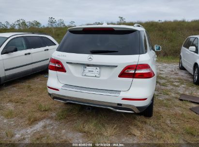 Lot #2992826224 2015 MERCEDES-BENZ ML 350