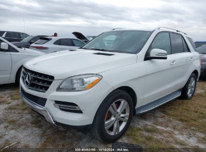 Lot #2992826224 2015 MERCEDES-BENZ ML 350