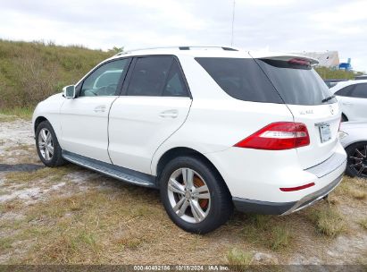 Lot #2992826224 2015 MERCEDES-BENZ ML 350