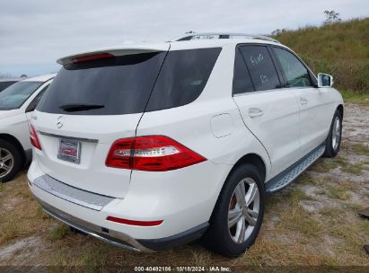 Lot #2992826224 2015 MERCEDES-BENZ ML 350