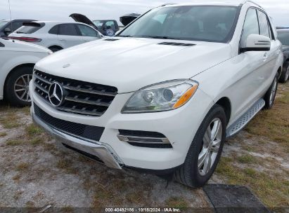 Lot #2992826224 2015 MERCEDES-BENZ ML 350