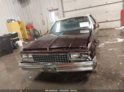 Lot #2990354131 1987 CHEVROLET EL CAMINO