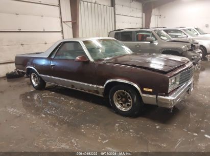 Lot #2990354131 1987 CHEVROLET EL CAMINO