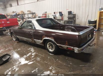 Lot #2990354131 1987 CHEVROLET EL CAMINO