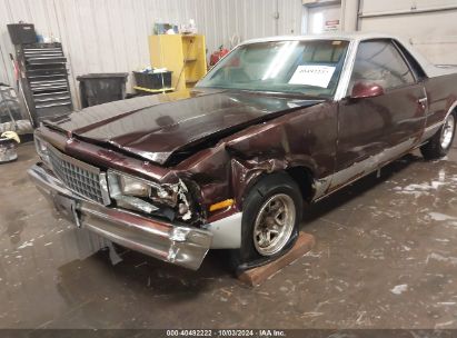 Lot #2990354131 1987 CHEVROLET EL CAMINO