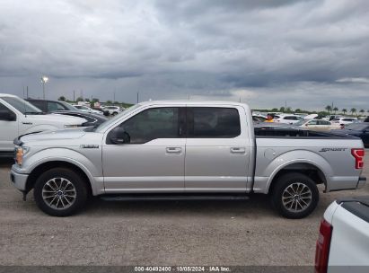 Lot #2992826205 2018 FORD F-150 XLT