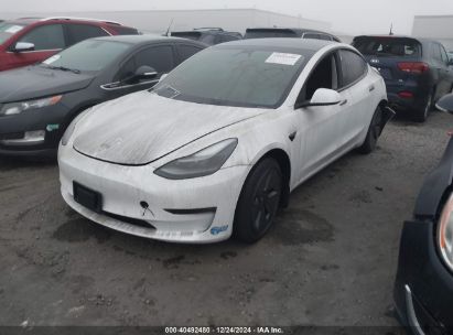 Lot #3035090928 2021 TESLA MODEL 3 LONG RANGE DUAL MOTOR ALL-WHEEL DRIVE