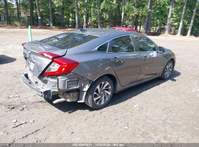 Lot #3052077195 2018 HONDA CIVIC EX