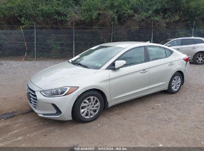 Lot #2996534357 2017 HYUNDAI ELANTRA SE