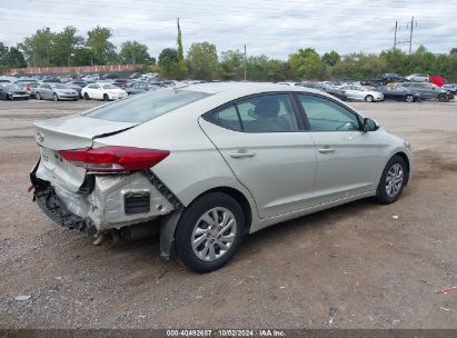 Lot #2996534357 2017 HYUNDAI ELANTRA SE