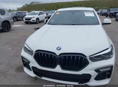 Lot #2992833882 2021 BMW X6 XDRIVE40I