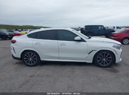 Lot #2992833882 2021 BMW X6 XDRIVE40I