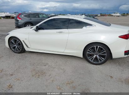 Lot #2992826176 2020 INFINITI Q60 LUXE