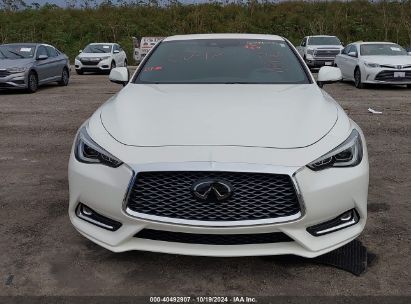 Lot #2992826176 2020 INFINITI Q60 LUXE