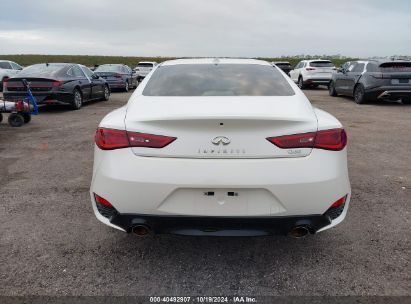 Lot #2992826176 2020 INFINITI Q60 LUXE