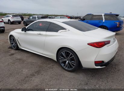 Lot #2992826176 2020 INFINITI Q60 LUXE