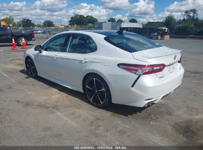 Lot #2992826173 2020 TOYOTA CAMRY XSE