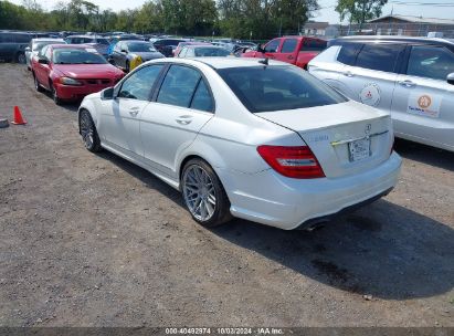 Lot #3050084757 2013 MERCEDES-BENZ C 250 LUXURY/SPORT