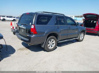 Lot #3035086581 2007 TOYOTA 4RUNNER SPORT V6