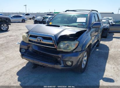 Lot #3035086581 2007 TOYOTA 4RUNNER SPORT V6