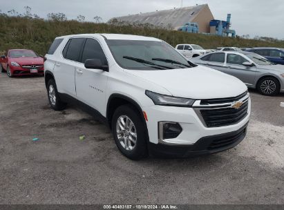 Lot #2992826174 2022 CHEVROLET TRAVERSE FWD LS