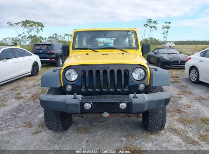 Lot #2992826164 2015 JEEP WRANGLER UNLIMITED WILLYS WHEELER