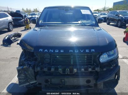 Lot #2992833166 2017 LAND ROVER RANGE ROVER SPORT 3.0L V6 SUPERCHARGED HSE