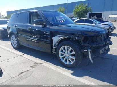 Lot #2992833166 2017 LAND ROVER RANGE ROVER SPORT 3.0L V6 SUPERCHARGED HSE