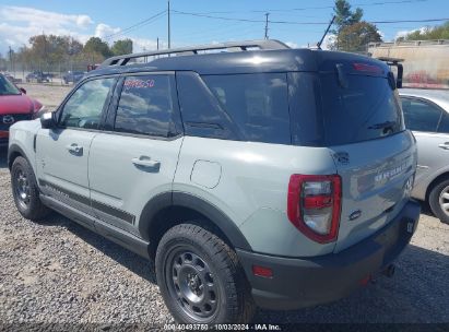 Lot #2992818366 2024 FORD BRONCO SPORT OUTER BANKS