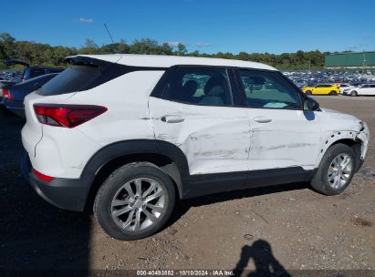 Lot #3042571741 2021 CHEVROLET TRAILBLAZER FWD LS