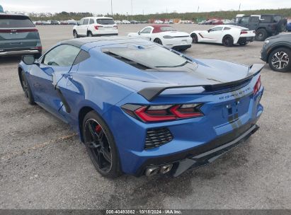 Lot #2992833881 2020 CHEVROLET CORVETTE STINGRAY RWD  3LT