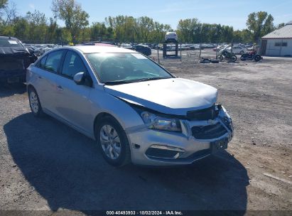 Lot #2992830579 2015 CHEVROLET CRUZE LS AUTO