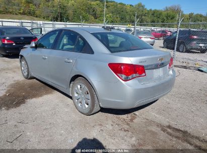 Lot #2992830579 2015 CHEVROLET CRUZE LS AUTO