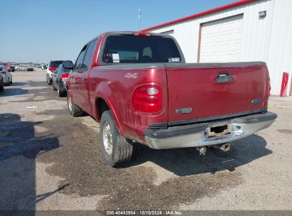 Lot #3034472613 2001 FORD F-150 KING RANCH EDITION/LARIAT/XLT