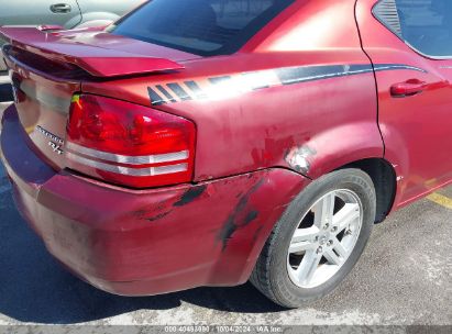 Lot #3035086576 2010 DODGE AVENGER R/T