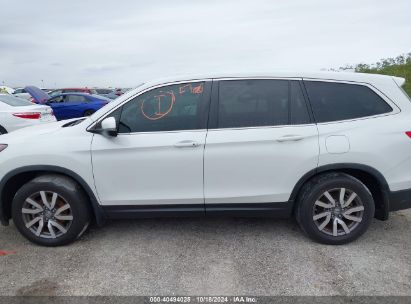 Lot #2992826137 2022 HONDA PILOT 2WD EX-L