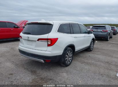 Lot #2992826137 2022 HONDA PILOT 2WD EX-L